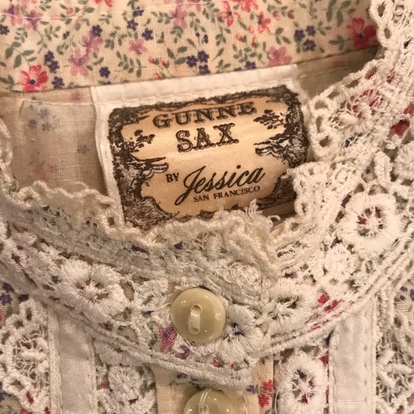 Gunne Sax Prairie Dress, Puff, Victorian, RARE - Picture 8 of 16